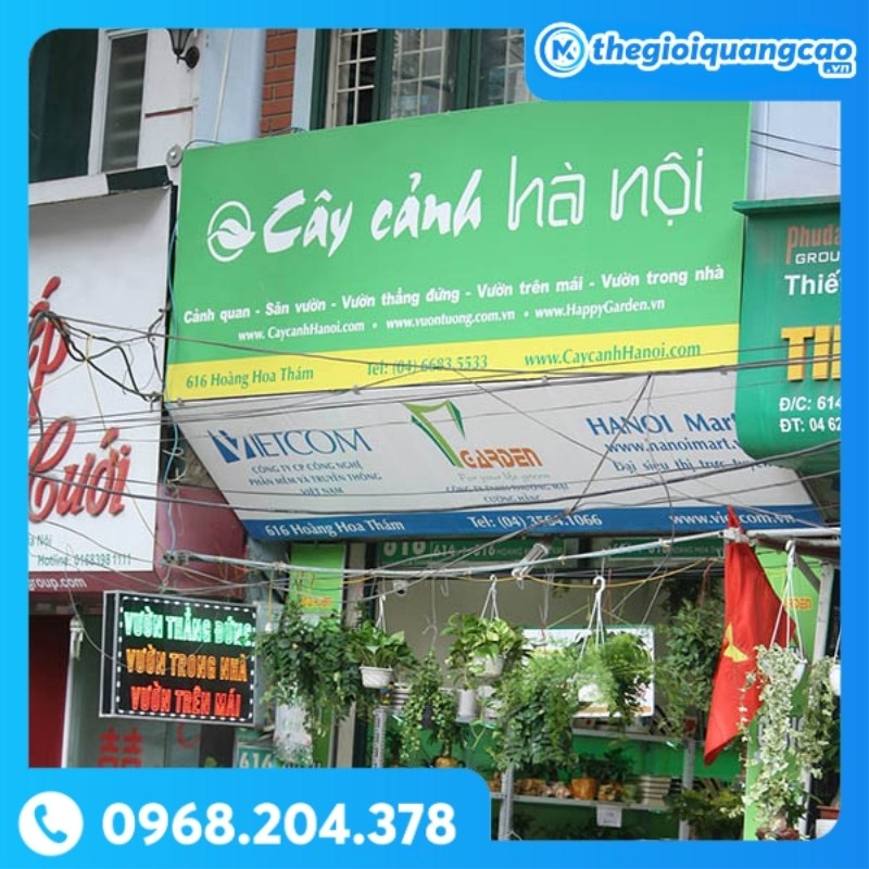 Bảng Hiệu Cây Cảnh