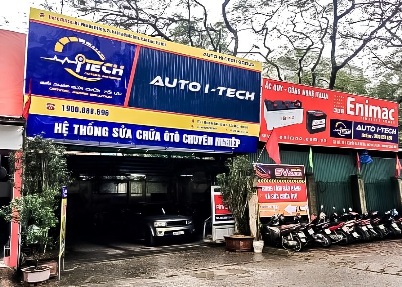 Mẫu bảng hiệu sửa chữa &ocirc; t&ocirc; chuy&ecirc;n nghiệp