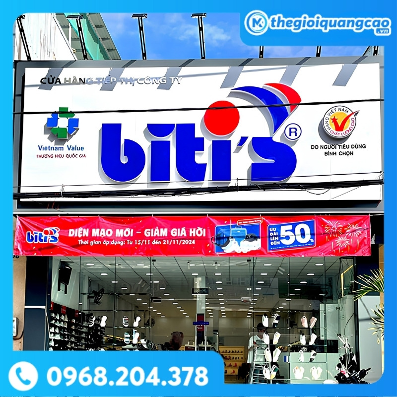 Bảng Hiệu Giày Dép