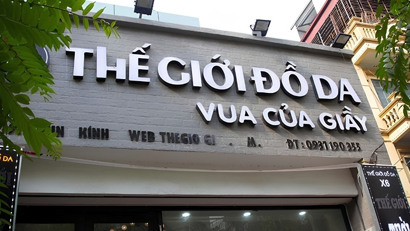  Mẫu bảng hiệu shop gi&agrave;y d&eacute;p đẹp 