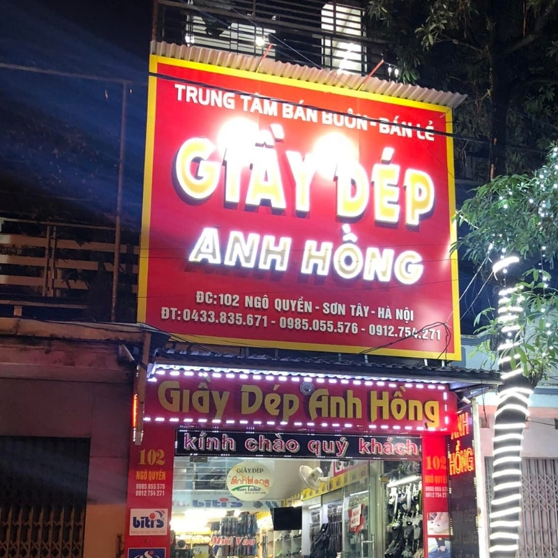 Thiết kế bảng hiệu gi&agrave;y d&eacute;p theo y&ecirc;u cầu
