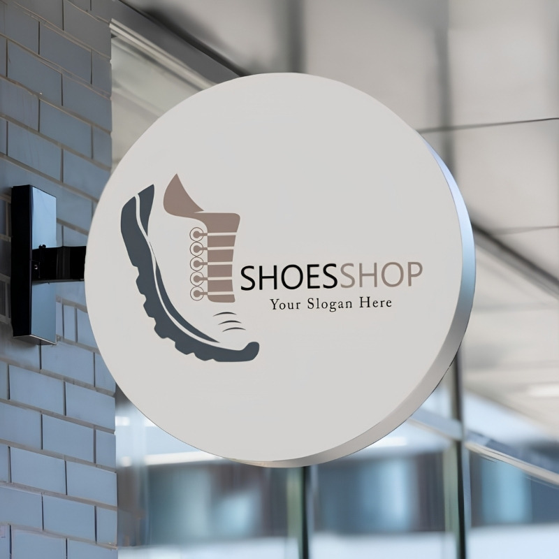 Biển vẫy shop gi&agrave;y d&eacute;p