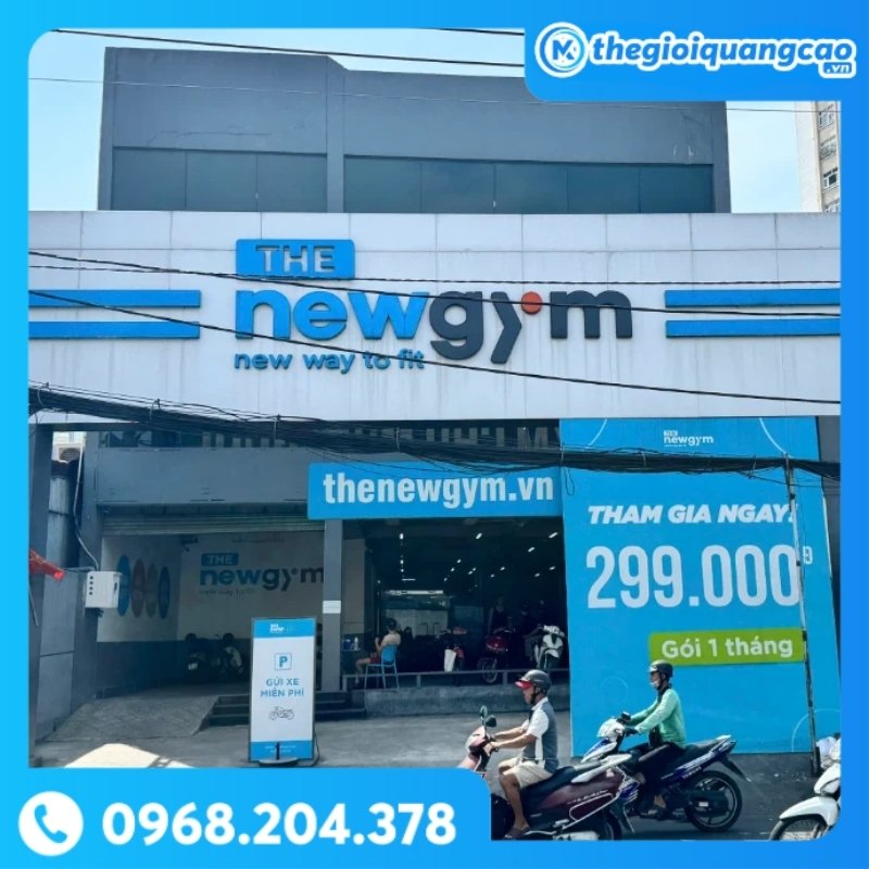 Bảng Hiệu Phòng Gym