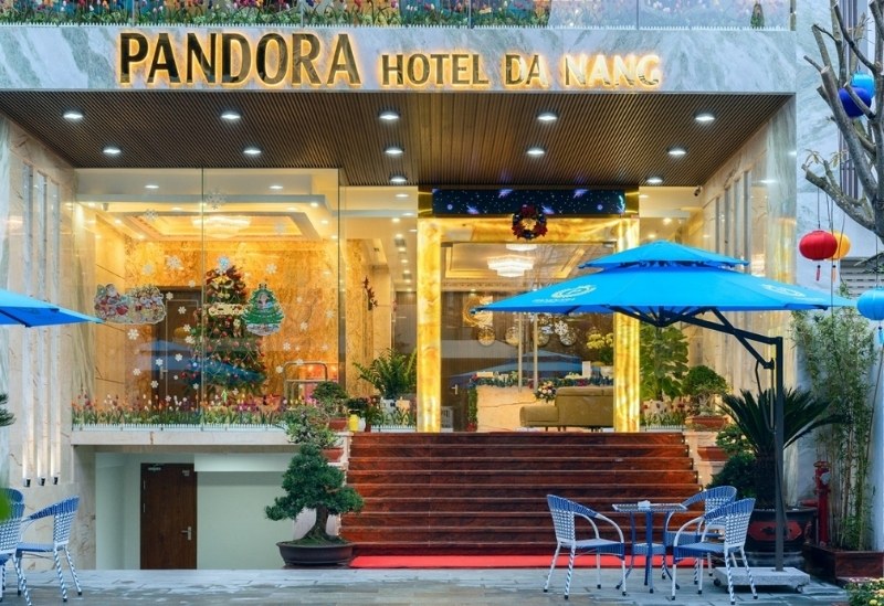 Mẫu bảng hiệu kh&aacute;ch sạn Pandora Đ&agrave; Nẵng