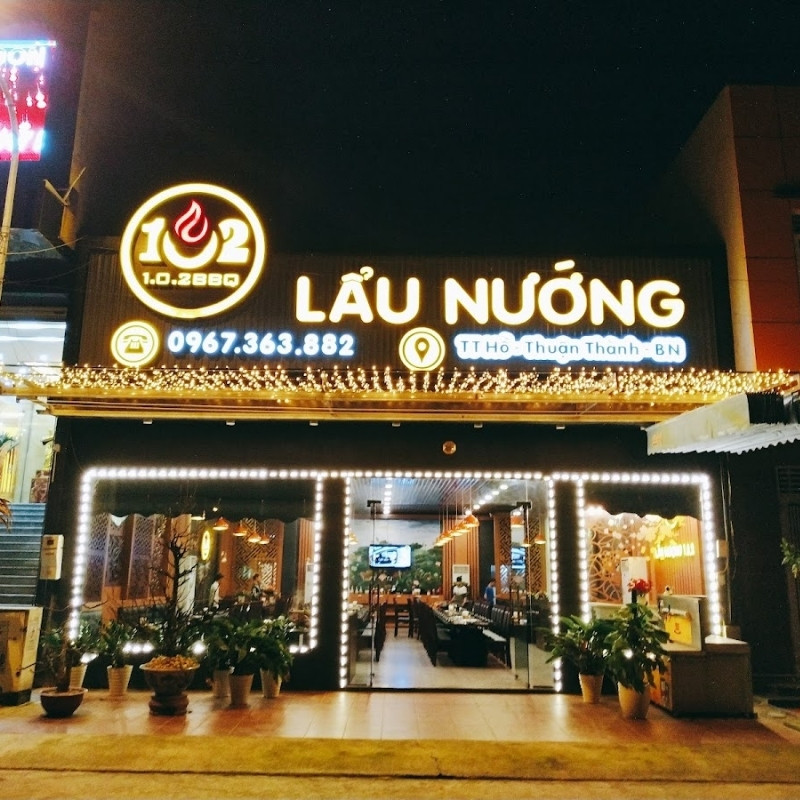 Mẫu bảng hiệu lẩu nướng 102