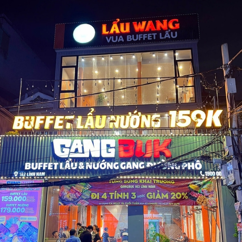 L&agrave;m bảng hiệu quảng c&aacute;o qu&aacute;n lẩu nướng gi&aacute; rẻ trọn g&oacute;i tại TPHCM