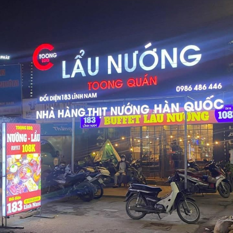 Thiết kế bảng hiệu lẩu nướng chuẩn phong thủy theo y&ecirc;u cầu