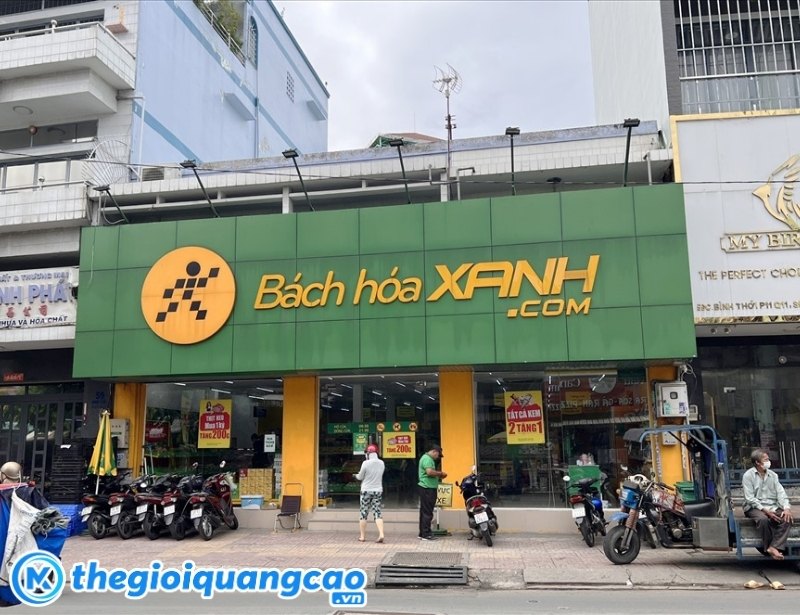 L&agrave;m bảng hiệu m&agrave;u xanh l&aacute; c&acirc;y uy t&iacute;n ch&acirc;t lượng