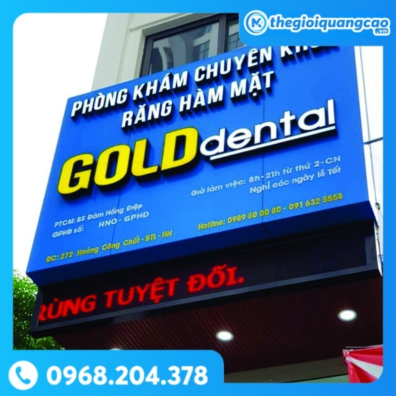 Bảng Hiệu Nha Khoa 