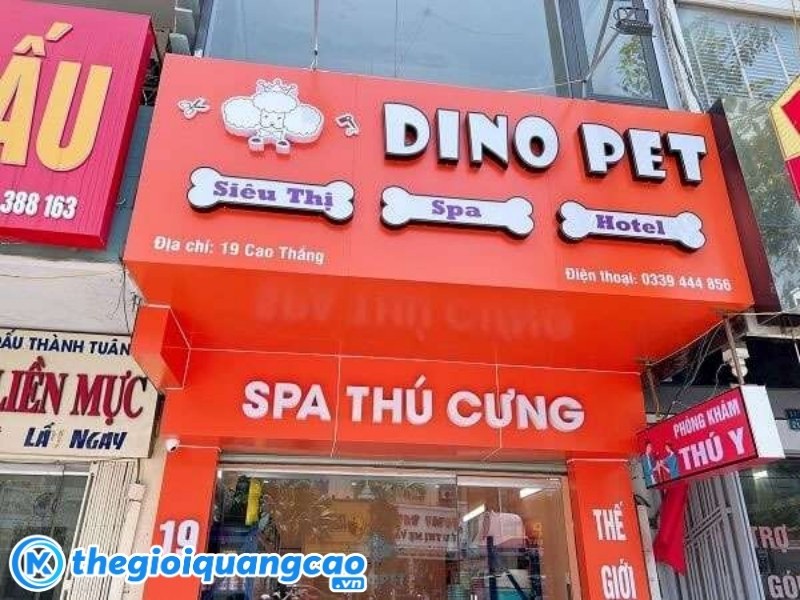 Mẫu bảng hiệu pet shop, spa th&uacute; cưng