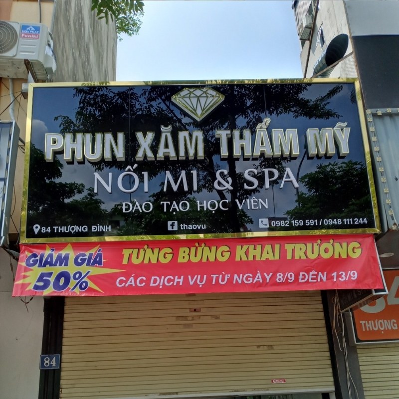 Những lưu &yacute; cần tr&aacute;nh khi l&agrave;m bảng hiệu phun xăm thẩm mỹ
