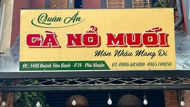 Bảng hiệu s&agrave;i g&ograve;n xưa in bạt Hiflex