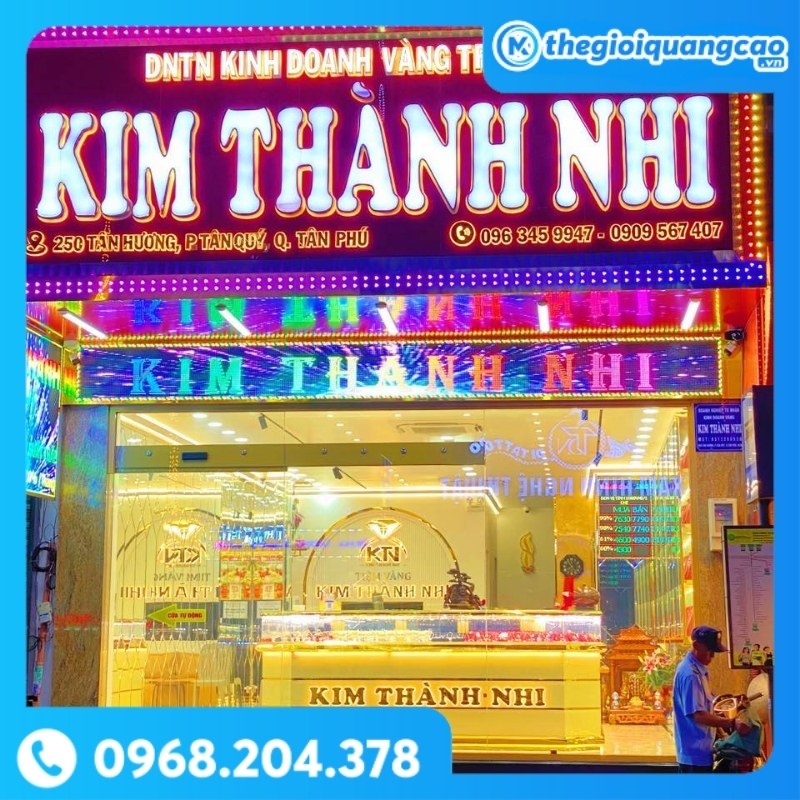 Bảng Hiệu Tiệm Vàng