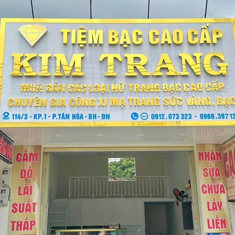 Những lưu &yacute; khi l&agrave;m bảng hiệu tiệm v&agrave;ng bạc