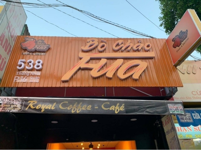 Mẫu bảng hiệu t&ocirc;n s&oacute;ng vu&ocirc;ng