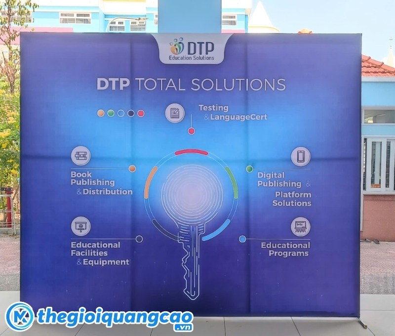 Hướng dẫn lắp r&aacute;p backdrop di động