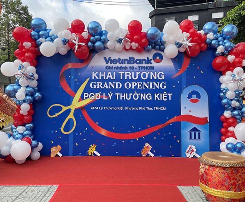 Mẫu ph&ocirc;ng nền khai trương chi nh&aacute;nh 10 VietinBank