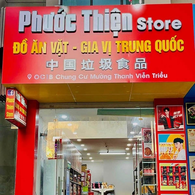 Thiết kế bảng hiệu ăn vặt theo y&ecirc;u cầu
