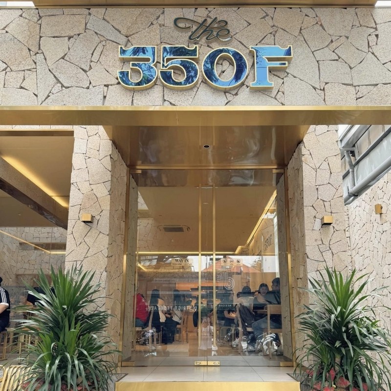 Mẫu bảng hiệu tiệm b&aacute;nh The 350F