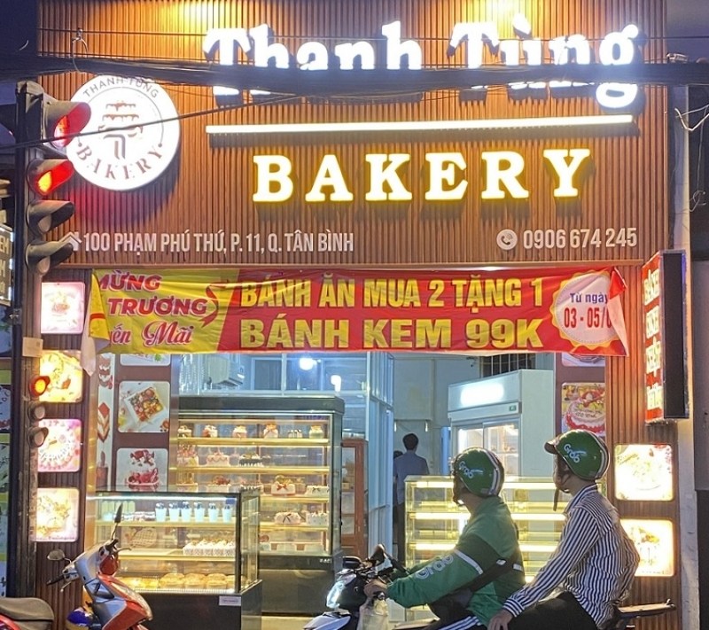 Mẫu bảng hiệu b&aacute;nh kem đẹp thu h&uacute;t