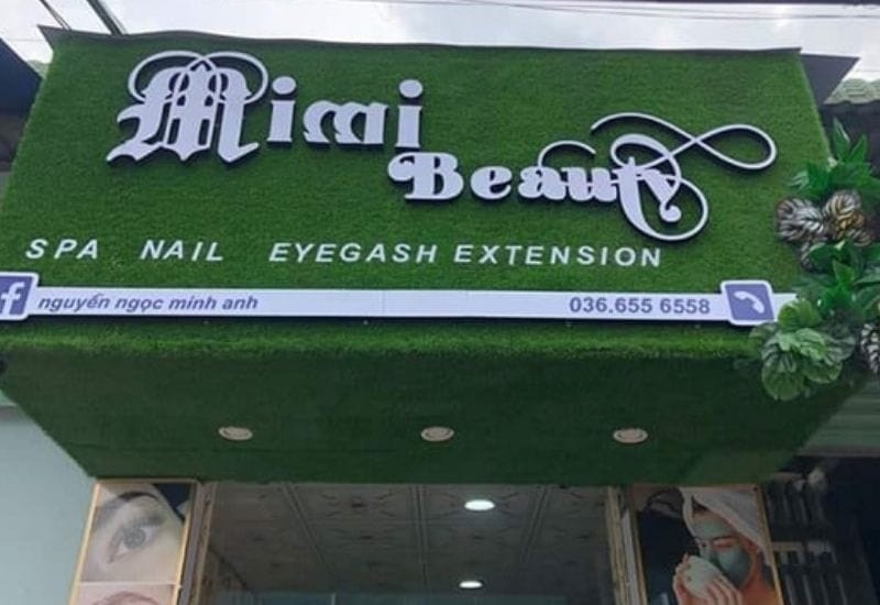 Bảng hiệu cỏ nh&acirc;n tạo đẹp, nổi bật
