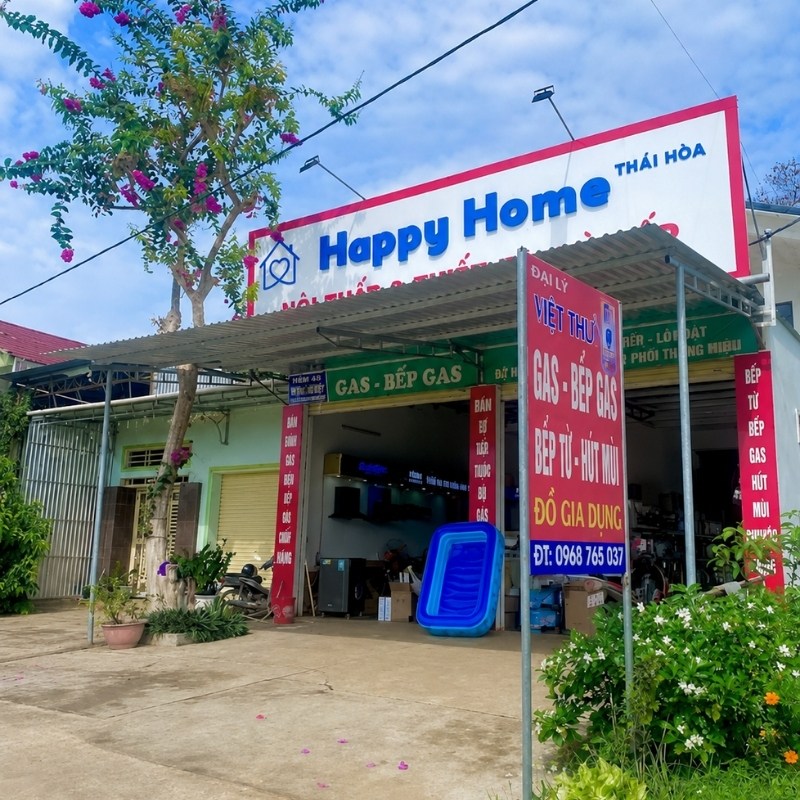 Biển vẫy cửa h&agrave;ng đại l&yacute; gas