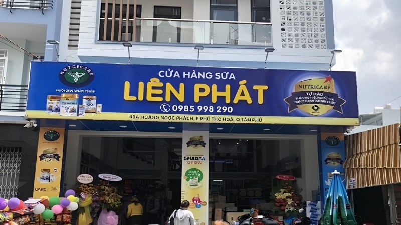 Yếu tố kỹ thuật cốt l&otilde;i khi thi c&ocirc;ng bảng hiệu cửa h&agrave;ng sữa