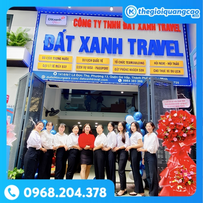 Bảng Hiệu Dịch Vụ Du Lịch