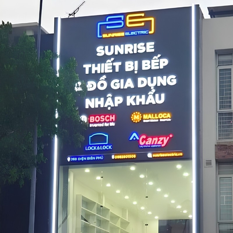 Biển LED cửa h&agrave;ng đồ gia dụng