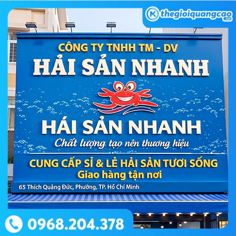 Bảng Hiệu Hải Sản