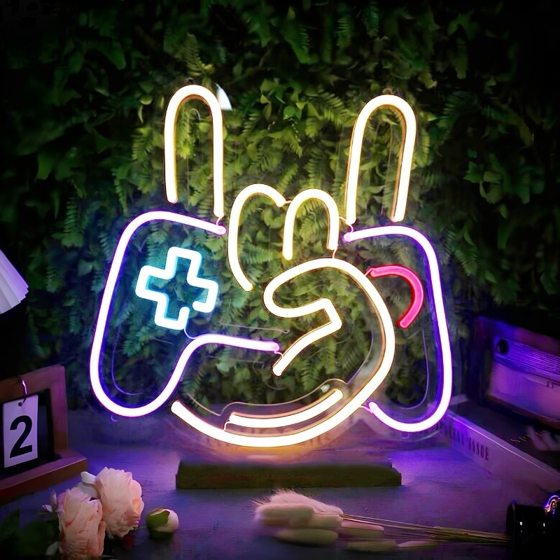 Mẫu bảng hiệu neon sign ph&ograve;ng livesteam game