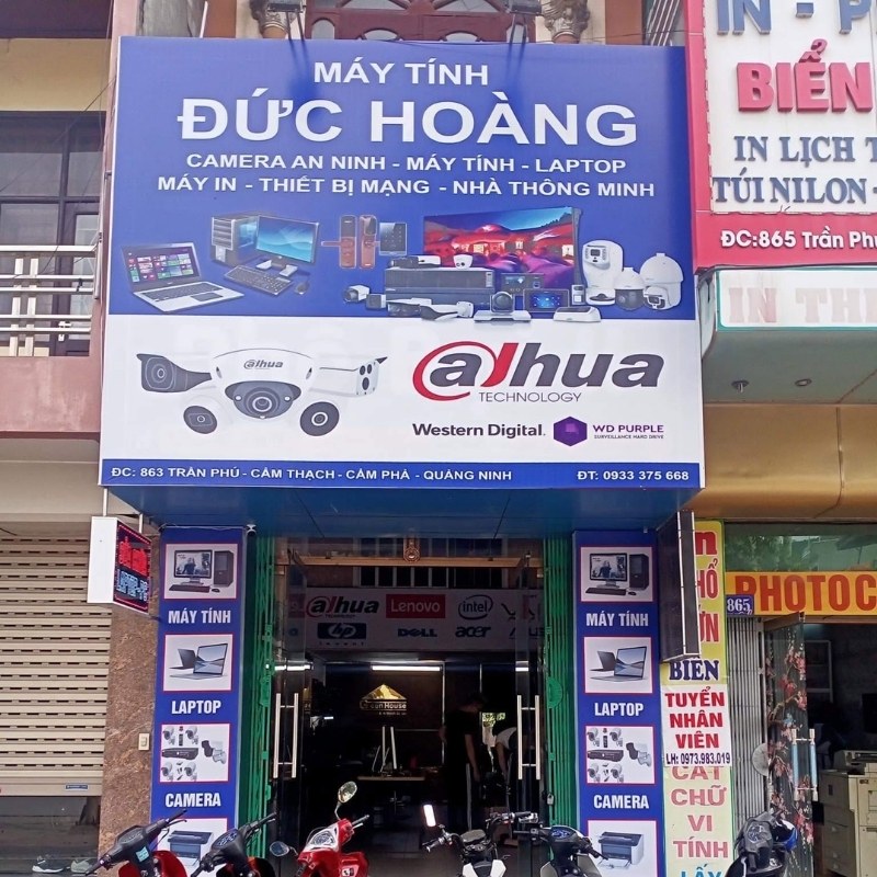 Bảng hiệu m&aacute;y t&iacute;nh, camera in chất liệu bạt hiflex