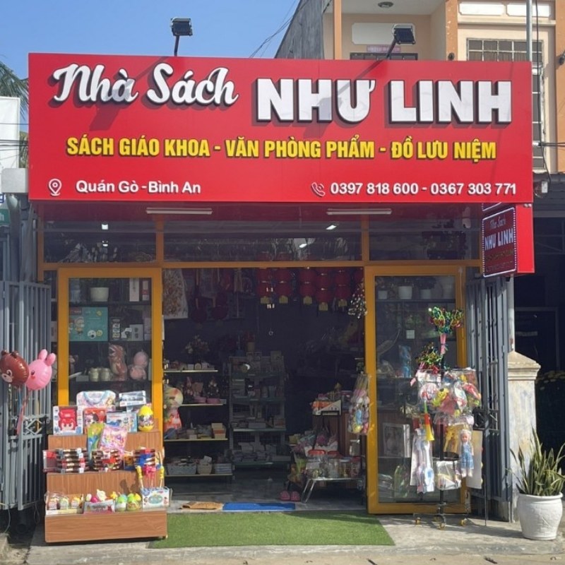 Bảng hiệu nhà sách