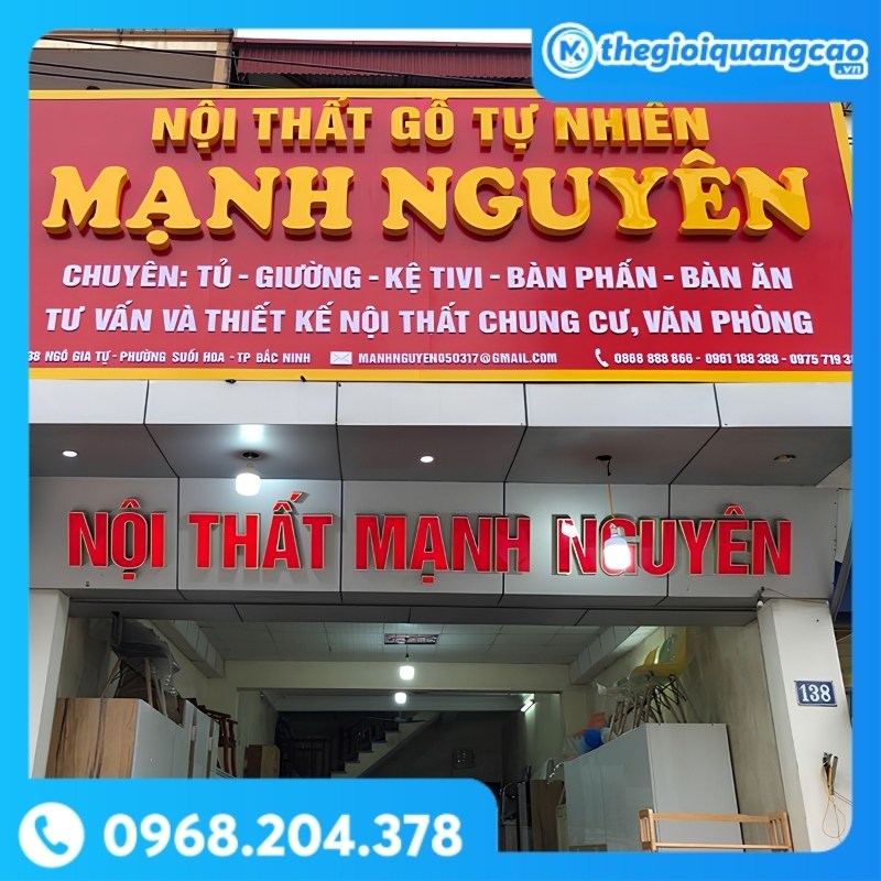 Bảng Hiệu Nội Thất