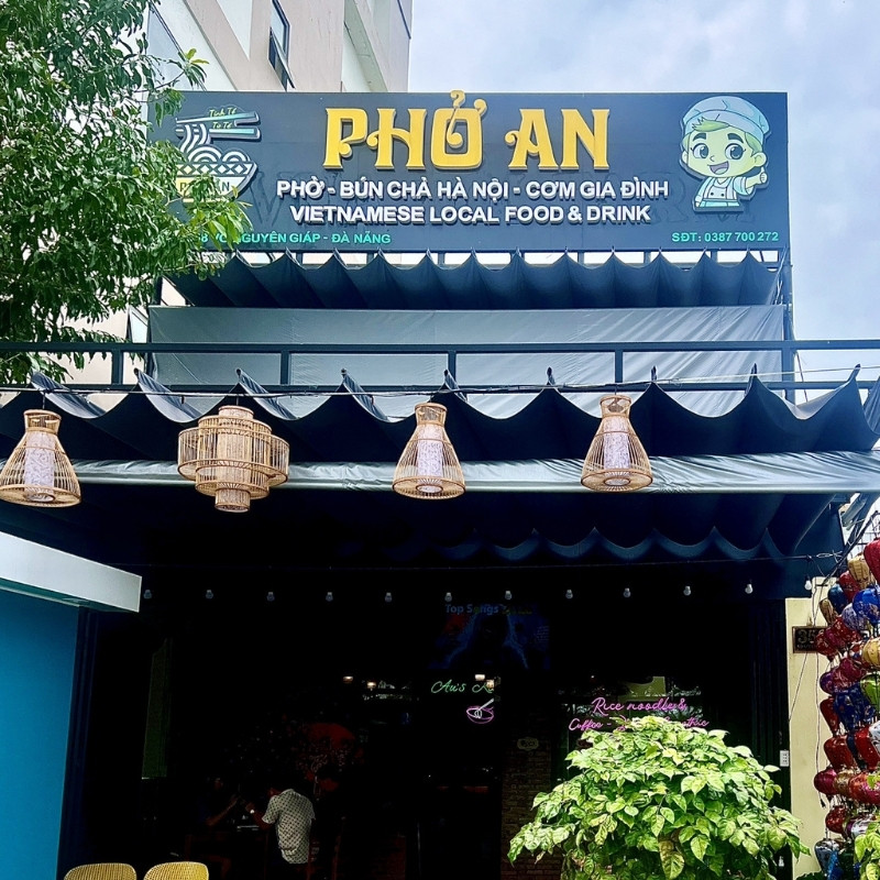 Mẫu bảng hiệu qu&aacute;n phở an