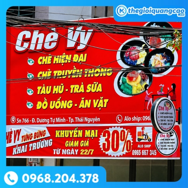 Bảng Hiệu Quán Chè