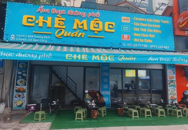 Thiết kế bảng hiệu qu&aacute;n ch&egrave; theo y&ecirc;u cầu