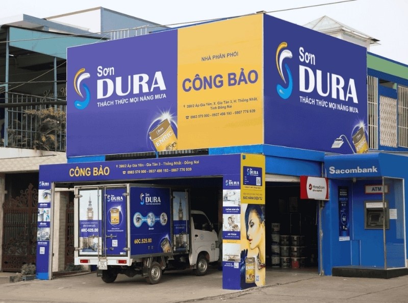 Thiết kế bảng hiệu sơn theo y&ecirc;u cầu