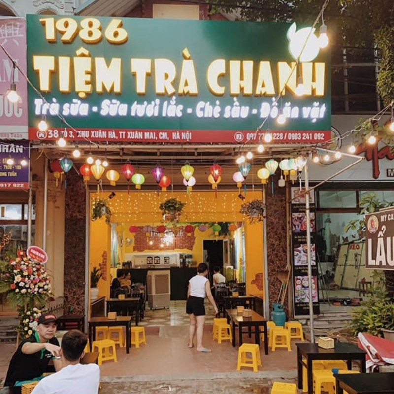 L&agrave;m bảng hiệu quảng c&aacute;o tiệm tr&agrave; chanh gi&aacute; rẻ tọn g&oacute;i TPHCM