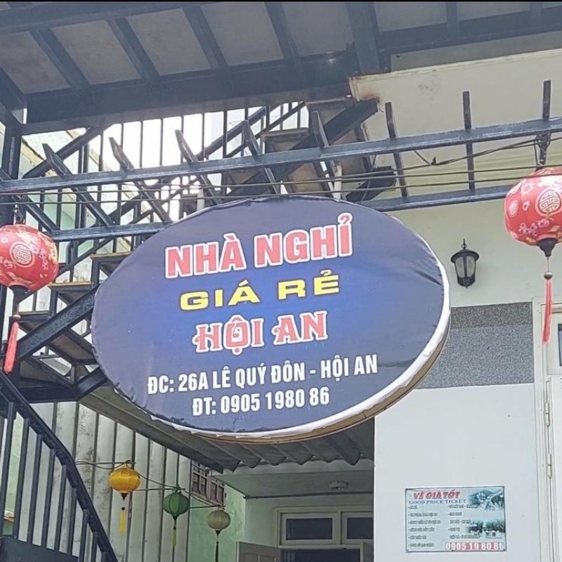 Mẫu biển vẫy nh&agrave; nghỉ gi&aacute; rẻ