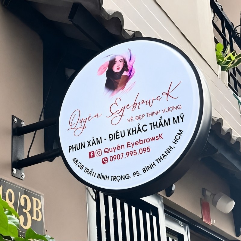 Mẫu biển vẫy phun xăm, đi&ecirc;u khắc thẩm mỹ