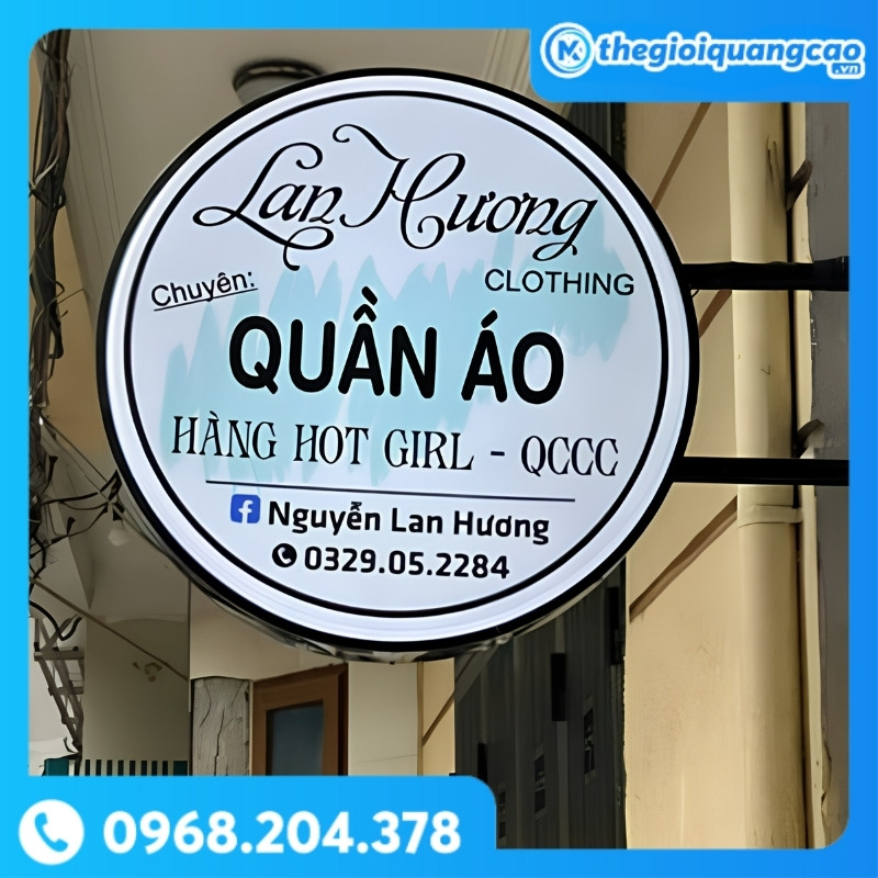 Biển Vẫy Shop Quần Áo