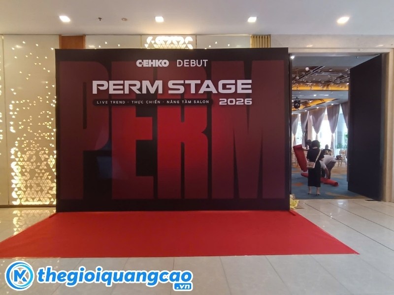 Dự án thi công backdrop sự kiện tại quận 10