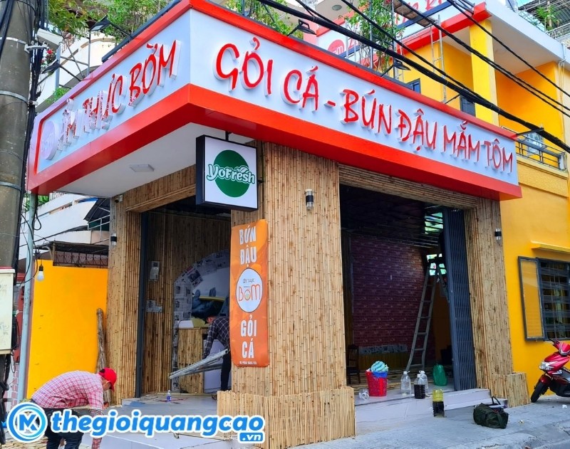 Làm bảng hiệu alu giá rẻ tại TPHCM