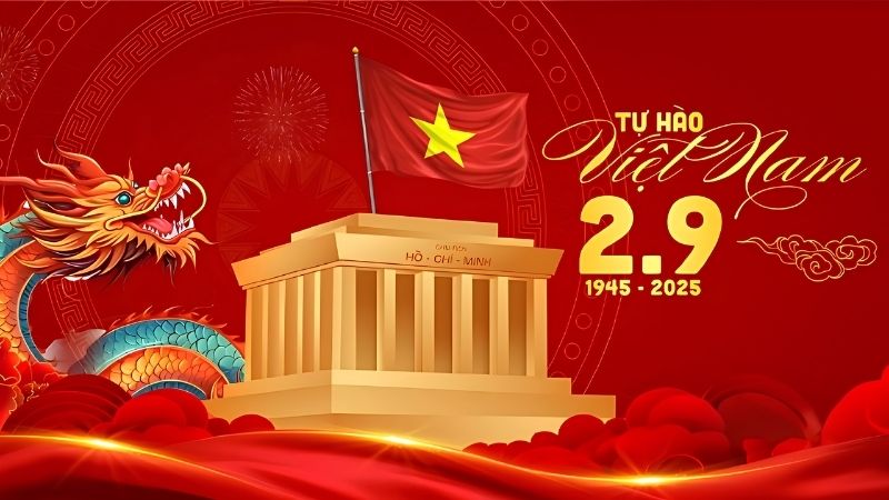 Background 2/9 in vải canvas