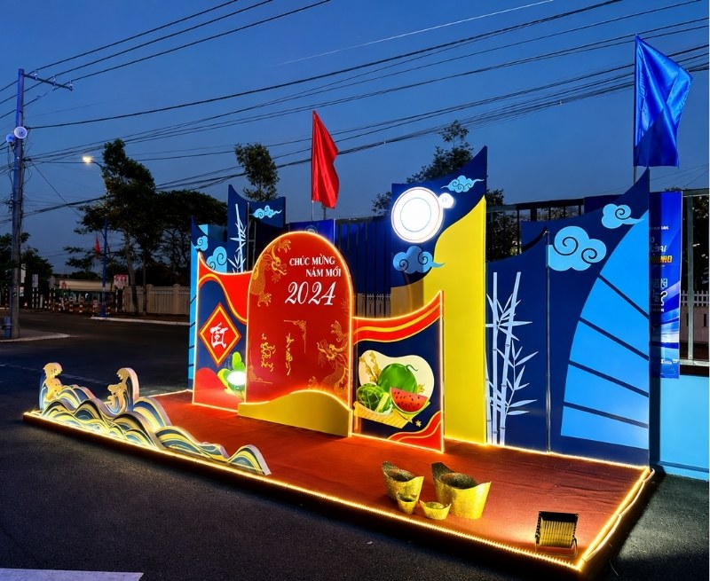 Quy tr&igrave;nh thi backdrop 3D chuy&ecirc;n nghiệp tại Thế Giới Quảng C&aacute;o
