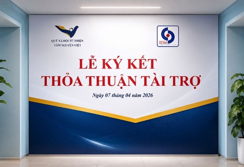 Mẫu backdrop lễ k&yacute; kết thỏa thuận t&agrave;i trợ