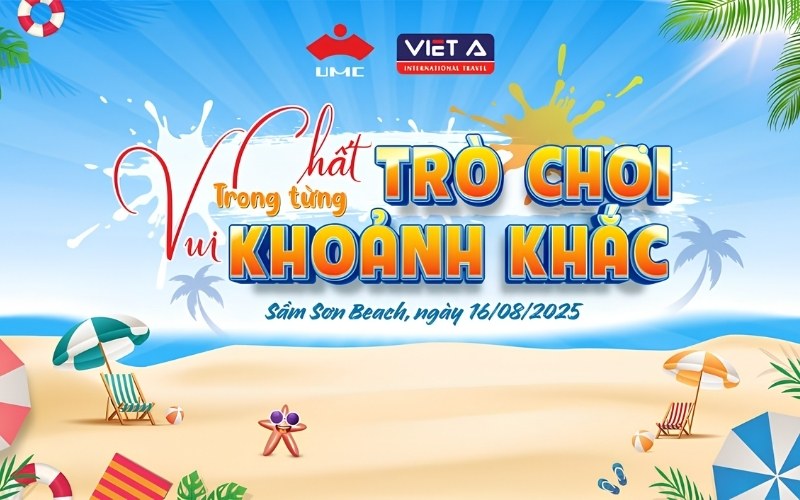 Mẫu ph&ocirc;ng nền team building đẹp cho m&ugrave;a h&egrave;