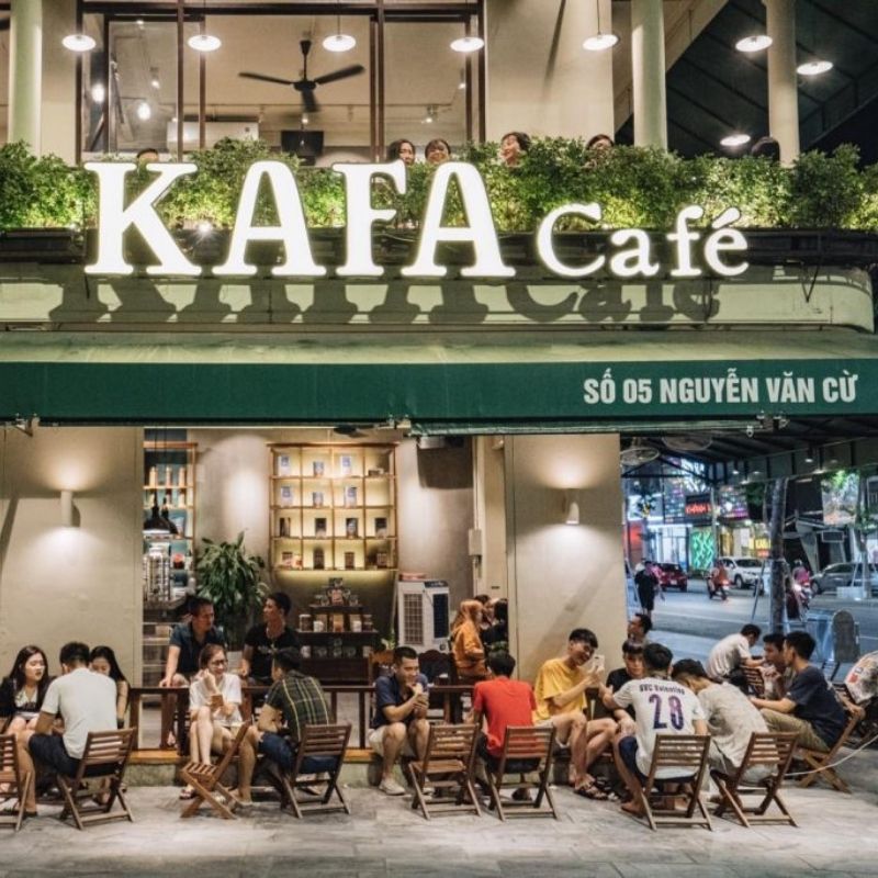 Mẫu bảng hiệu cafe Kafa