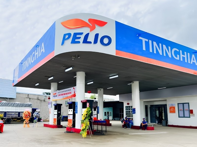 Mẫu bảng hiệu c&acirc;y xăng Pelio